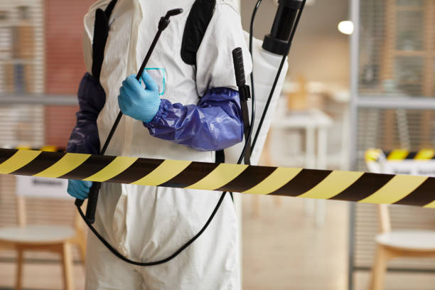 Professional Trauma Scene Cleanup technician working in Olivet, SD